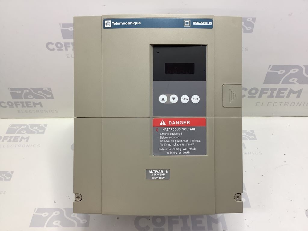 ATV18U41N4     -   TELEMECANIQUE       Variateur  3PH  2.2KW      RECONDITIONNÉ