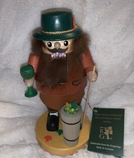 Richard Glasser Wooden Nutcracker Handcrafted in Germany WINEGROVER 8&rdquo; NEW