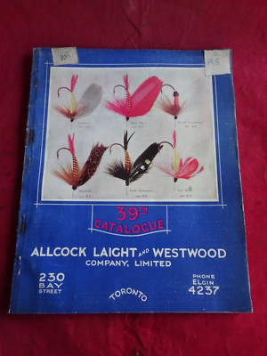 Rare AL&W 1950s A-1 Floating Nylon Fly Line, Made by Allcock Laight and