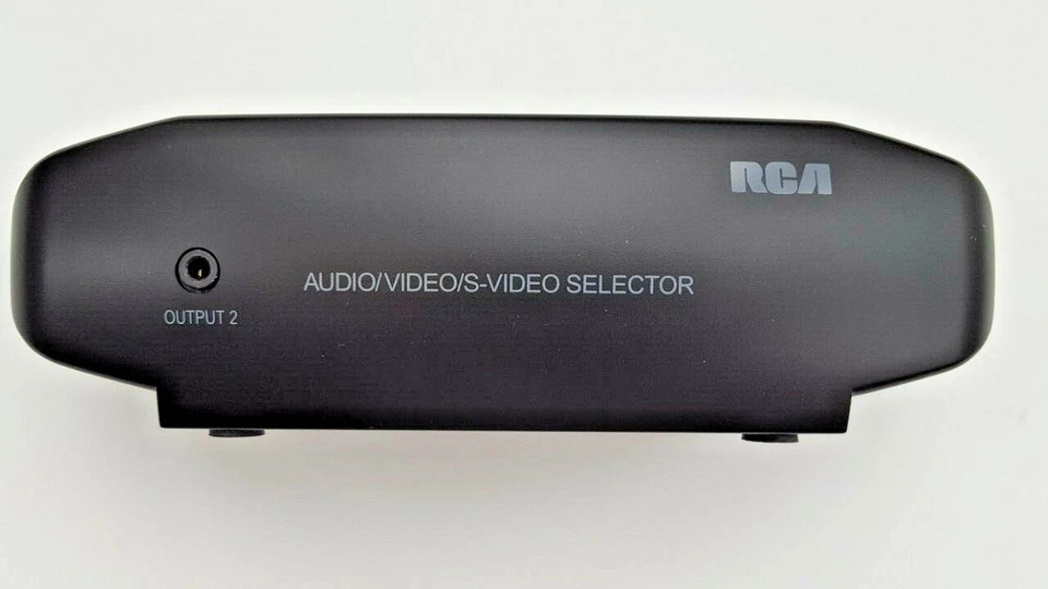 Audiovox / RCA Model DH4VS 4 Way Audio/Vidio/S-Video Selector Switch - NEW - Image 4 of 4