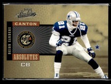 2005 Playoff Absolute Memorabilia Deion Sanders Canton  Silver #/250 card
