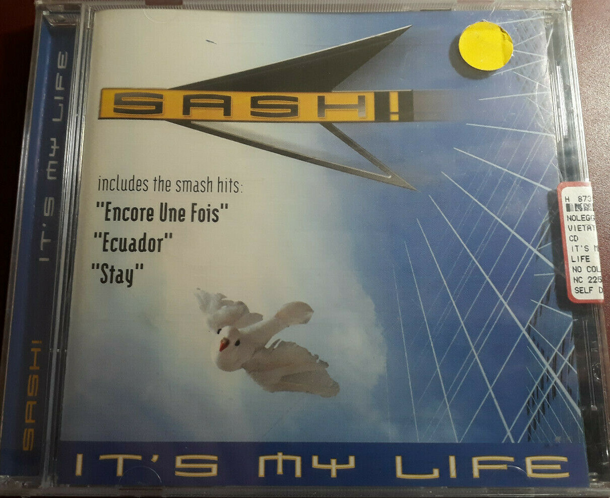 SASH! - IT'S MY LIFE * CD  BRAND NEW STILL SEALED NUOVO SIGILLATO RARE