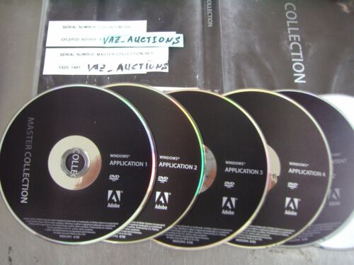 Adobe Creative Suite 4 CS4 Master Collection For Windows Full Retail DVD  Version