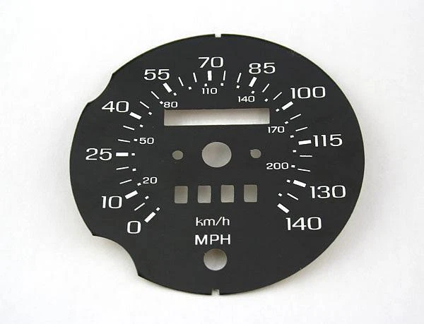 1985-1988 Ford Thunderbird 140 MPH Motorsport Replacement Face Speedo Conversion - Image 2 of 4