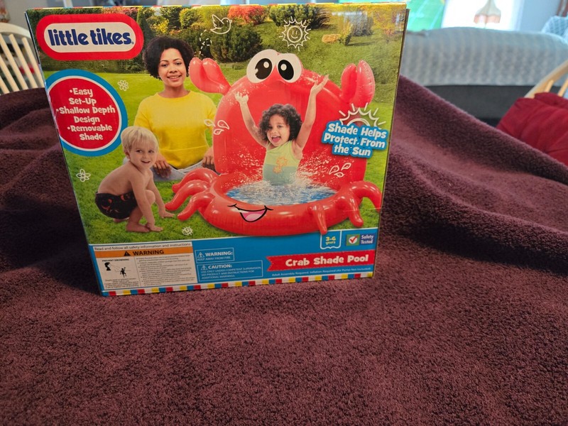 Little Tikes Crab Shade Pool NIB