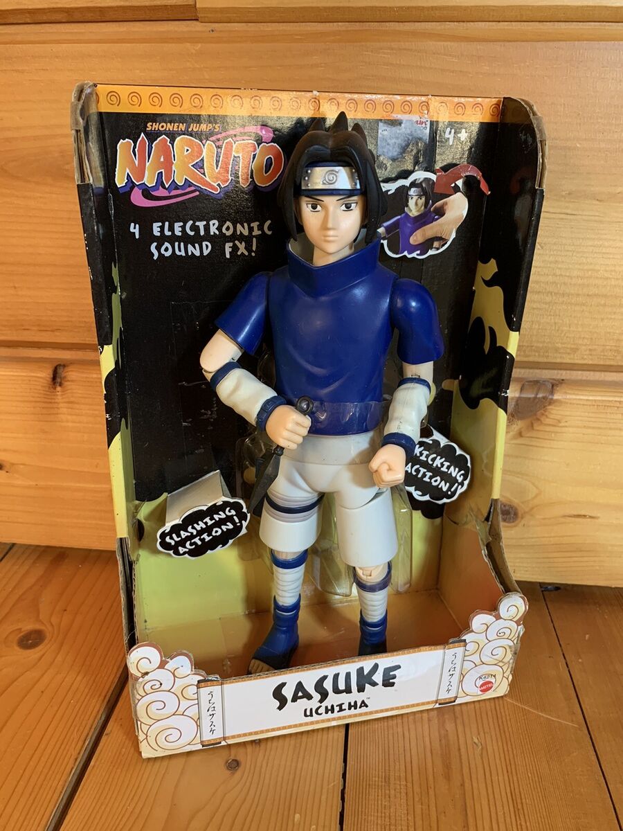 FIGURA DE AÇÃO SASUKE (SKIN CLÁSSICO)(GRANDE) - NARUTO