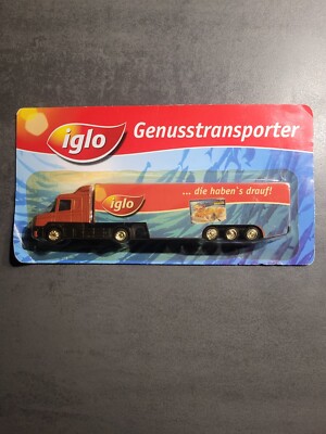 SCANIA Miniatur-Truck ''iglo Genusstransporter''