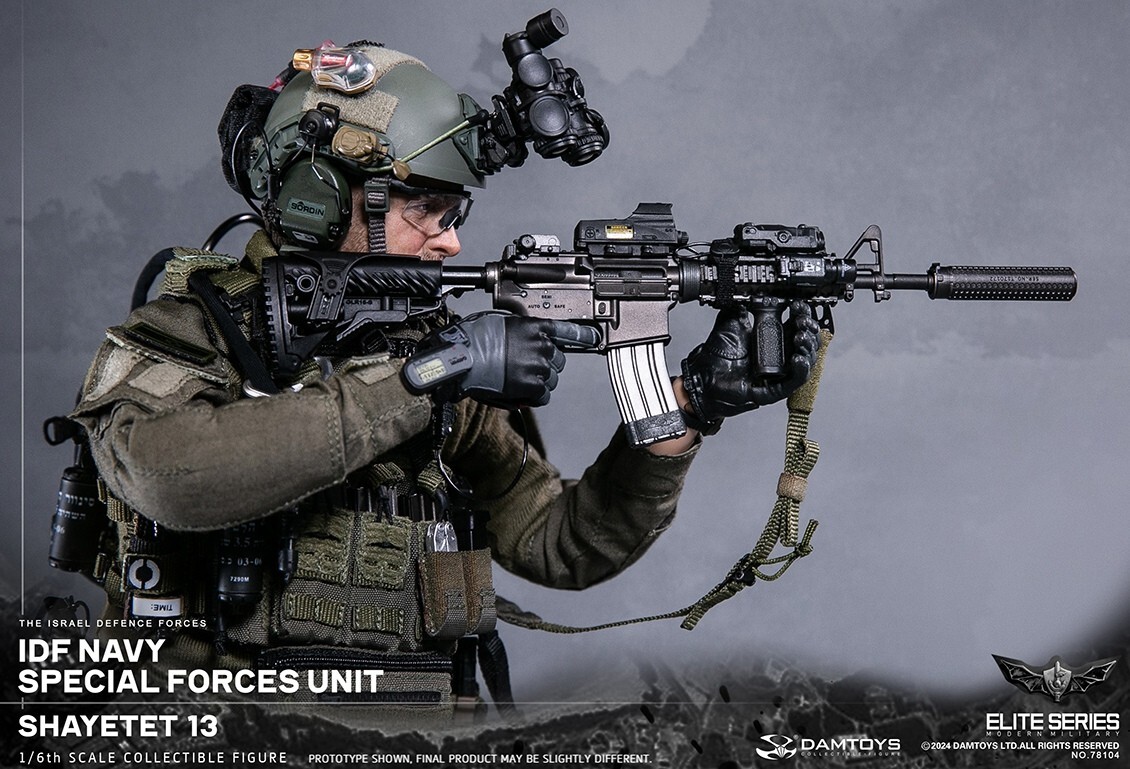 DAMTOYS 78104 1/6 IDF Navy Special Forces Unit Shayetet 13 DAMTOYS 78104 1/6 IDF Navy Special Forces Unit Shayetet 13