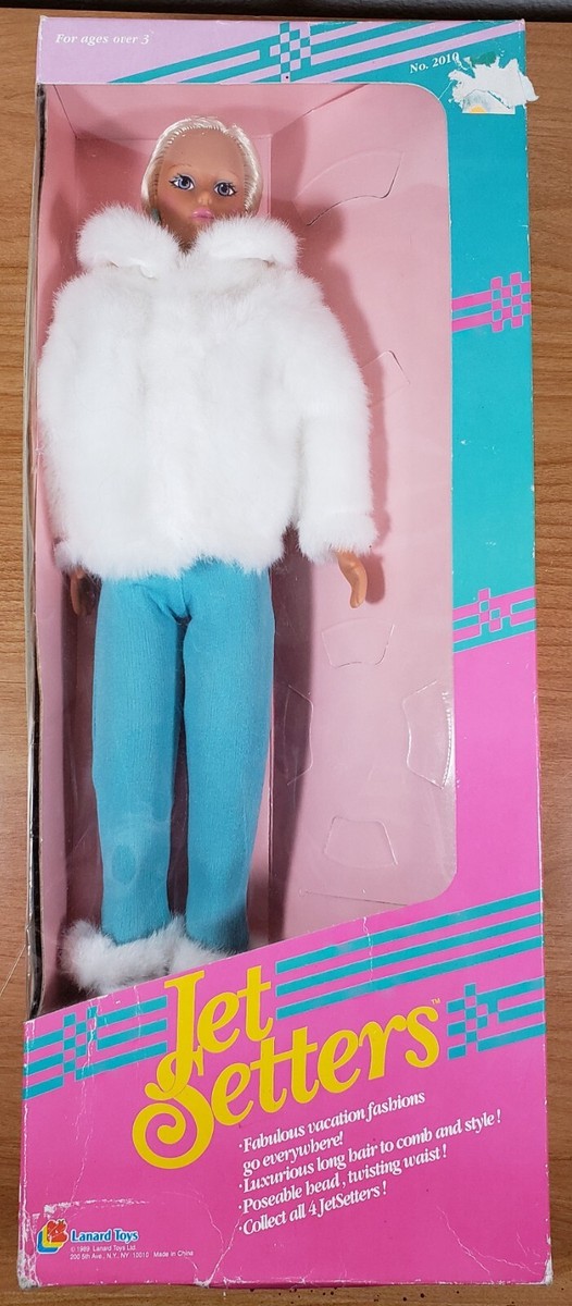 Vintage Jet Setters Nikita doll 1989 NiB Lanard Toys #2010 | eBay