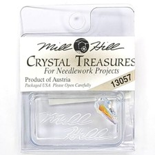 Rare Mill Hill Crystal Treasures 13057 Small Teardrop-Crystal