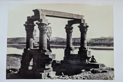Original 19th century photo by Francis Frith - Wady Kardassy in Nubia, 1857