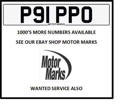 P91 PPO CHERISHED NUMBER PLATE PIPPO PIPO CHEAP BARGAIN NUMBER PLATE P91 PPO PPO
