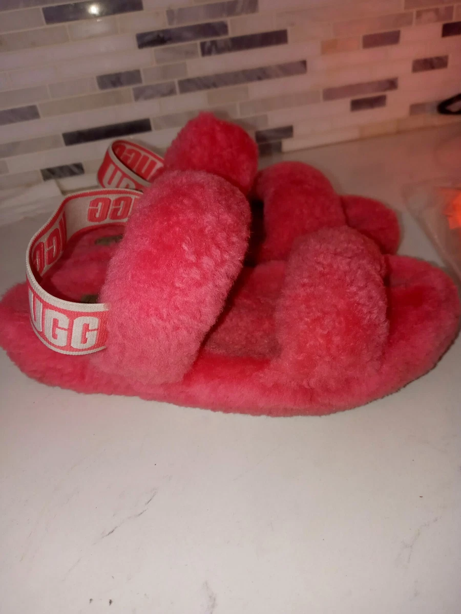 Ugg house 2025 slippers pink