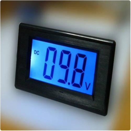 DC 0-200V Blue LCD Battery Indicator Monitor Voltage Volt Meter High Precision - Picture 6 of 6