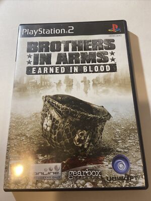 Brothers in Arms: Earned in Blood - Playstation 2 (PS2) Game - Complete & Tested