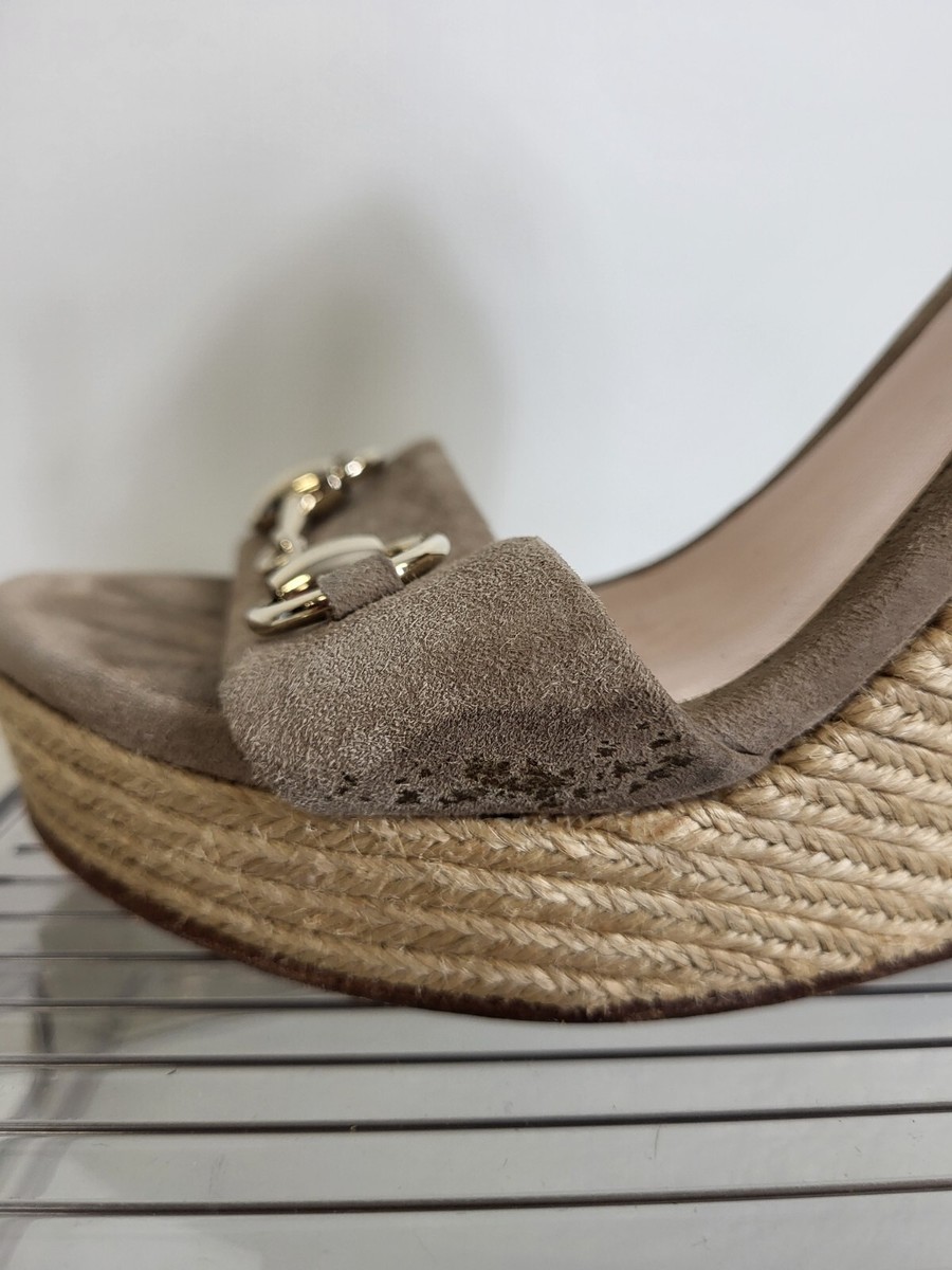 Gucci Espadrille Wedge Sandals Sz 36.5 (Read Description) | eBay Gucci Espadrille Wedge Sandals Sz 36.5 (Read Description) | eBay