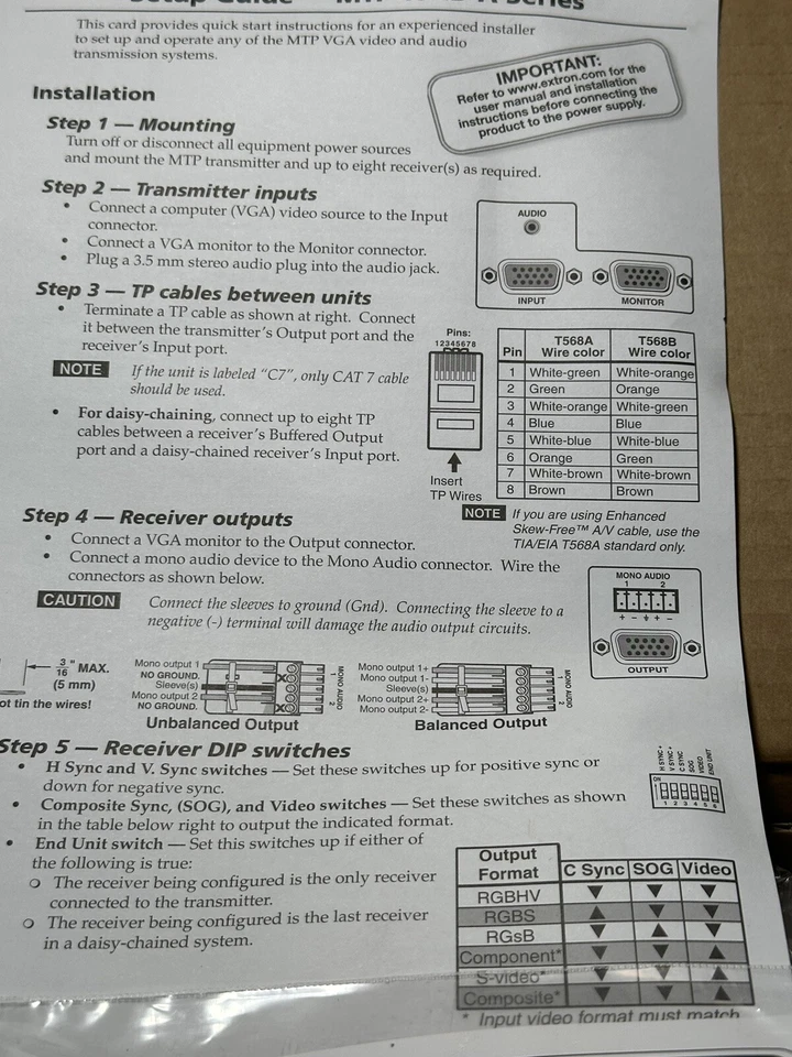 Extron MTP RL 15 HD A MTP Series - Image 3 of 4