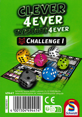 SCHMIDT SPIELE 49441 - CLEVER 4 EVER - CHALLENGE 1 - ZUSATZBLOCK # NEU OVP