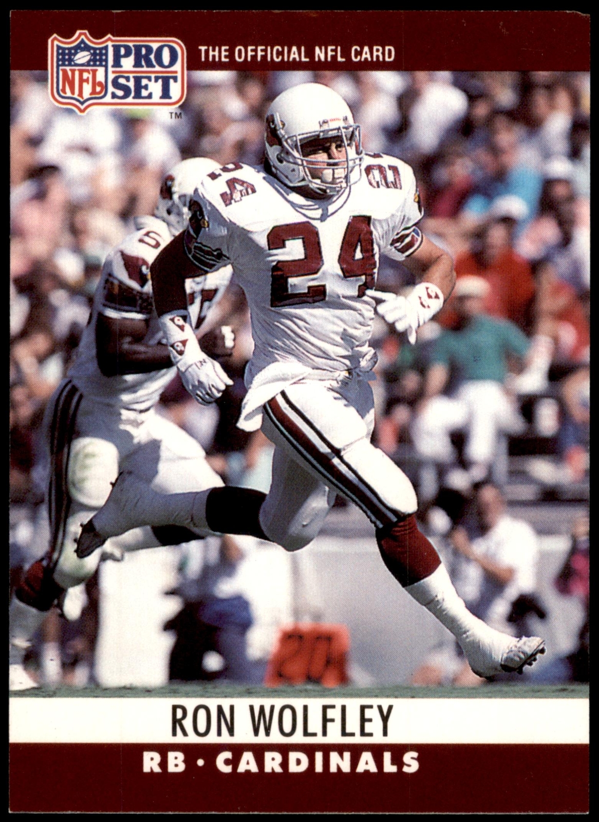 Ron Wolfley #264 1990 Pro Set