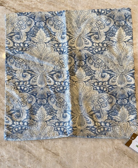 Pottery Barn Marla Decorative Floral Pillow Cover 20 3298 For