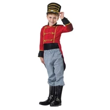 Dress-Up-America Nutcracker Costume for Kids, Toy Soldier Uniform Dress Up, T2