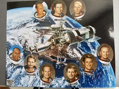 edward gibson signed autograph 8x10 photo NASA space skylab astronaut rare