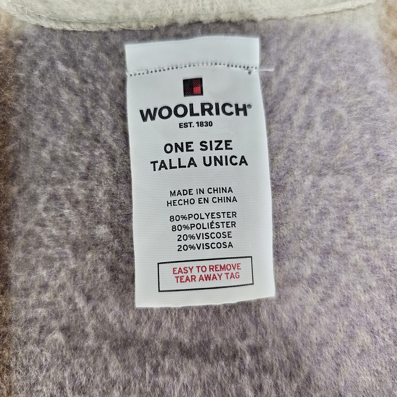 Woolrich Multicolor Plaid Rectangular Fringe Cozy… - image 8