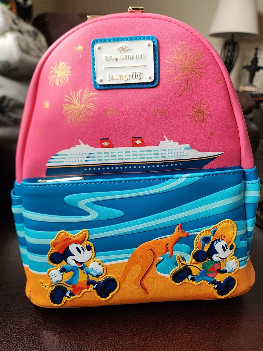 ディズニークルーズ Loungefly リュック ワンダーミッキー Disney Cruise Line DCL Mickey & Minnie Australia Wonder Loungefly