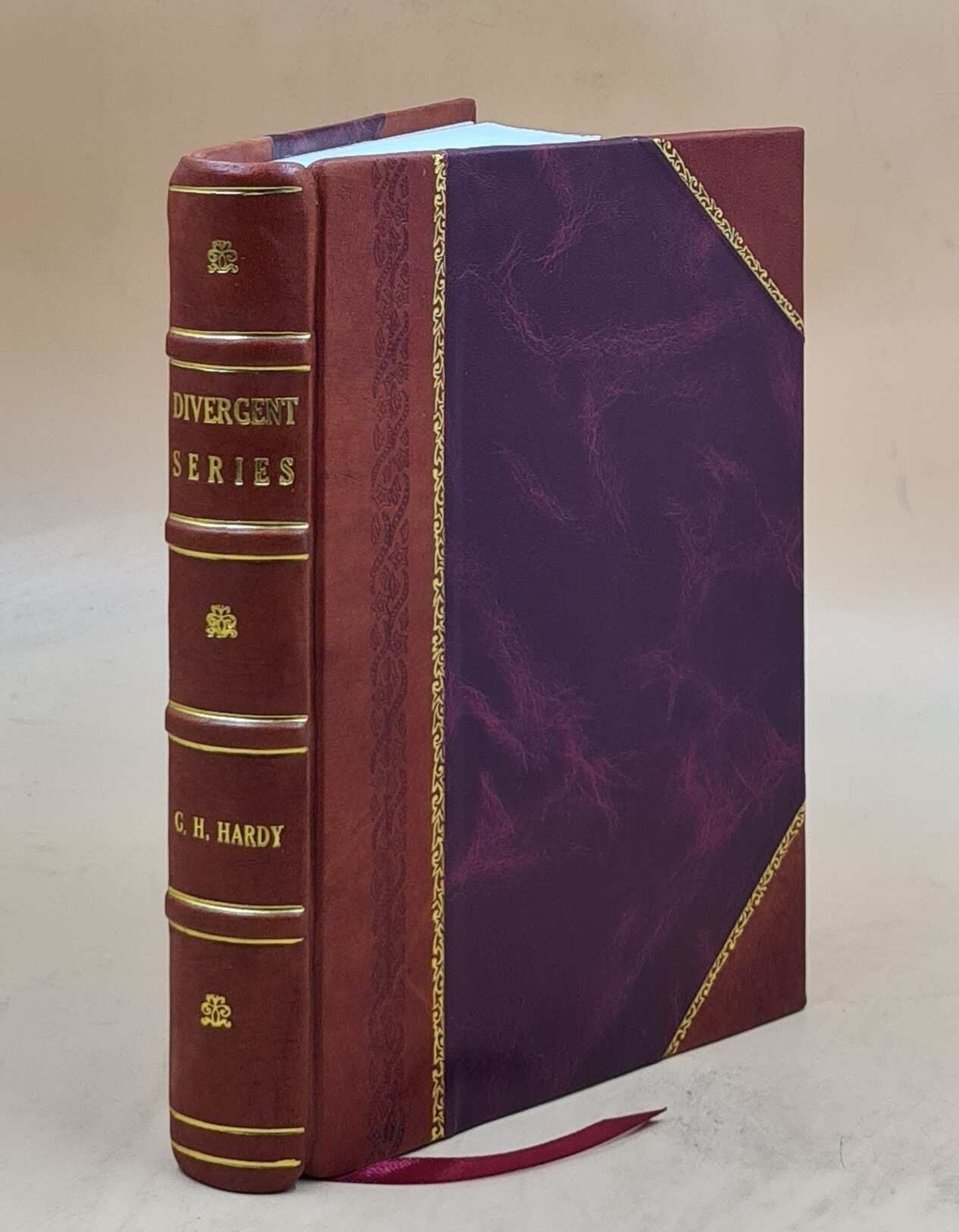 Hardy's Divergent Series 1963 Leather Bound Facsimile Reprint
