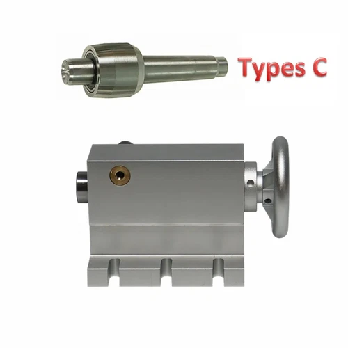 MT2 Activity Tailstock WIth 3 Heads Center Height 65mm CNC Router Lathe Machine - Bild 9 von 10