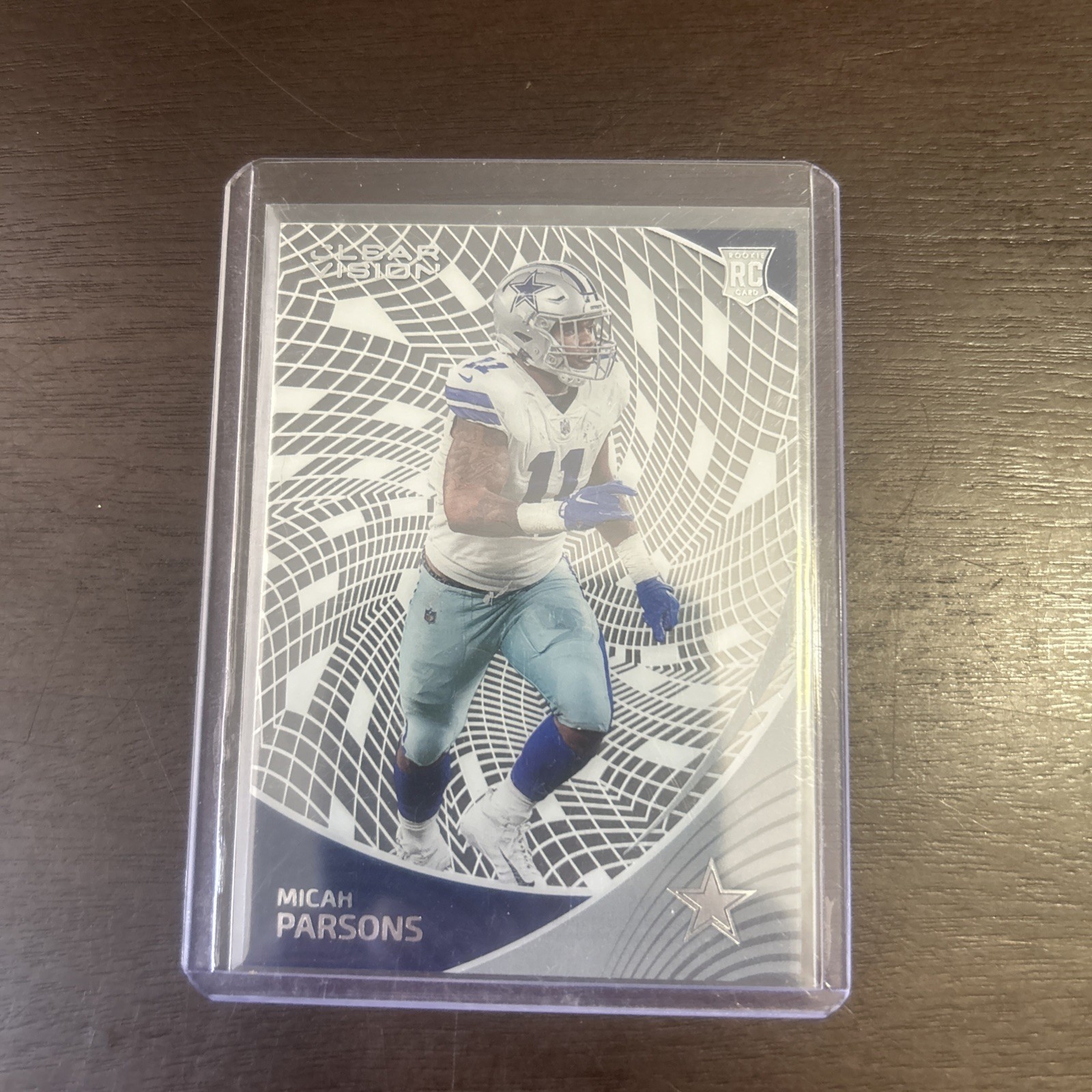 Micah Parsons Panini Chronicles Clear Vision Rookies #CVR11 Base