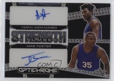 2022 Leaf Optichrome Black Prismatic 2/5 Michael Foster Jr Mike #S2-1 Auto 7s2