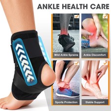 Slim Fit Ankle Brace for Sprained Ankle Quick Lace Up Ankle Support Women Men