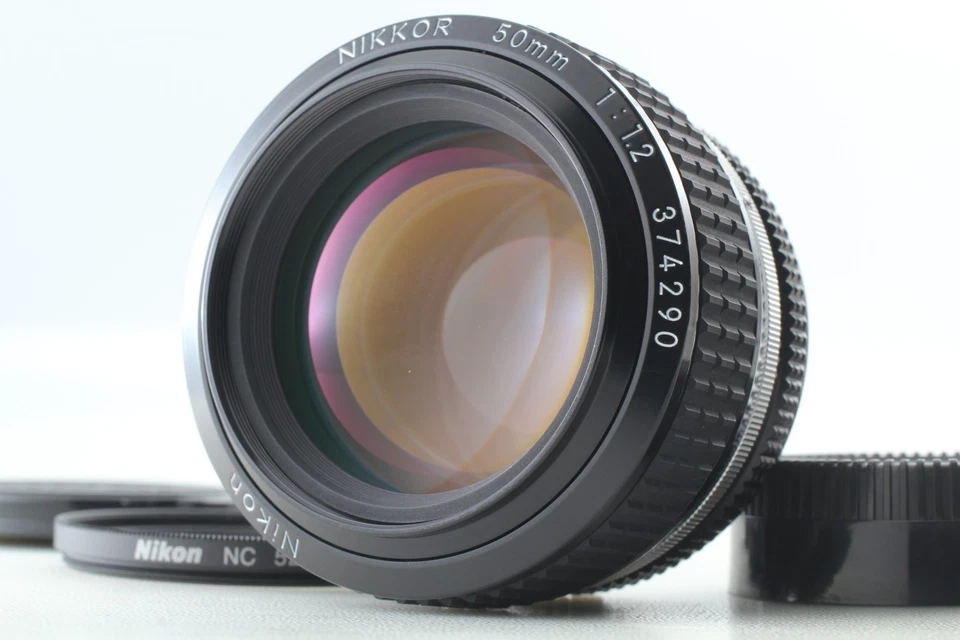 Duty-Free US【MINT】Nikon Nikkor Ai-s Ais 50mm f1.2 MF Prime Standard Lens JAPAN - image 3 of 4