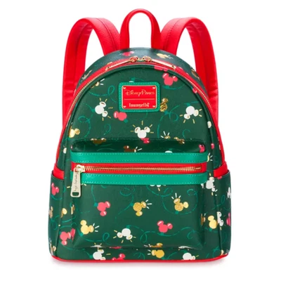 Sac à dos Holiday lights Mickey Mouse LOUNGEFLY - Photo 1/3