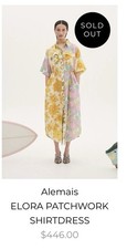 Beulah Style - Alemis Elora Patchwork Shirtdress Like Dress Size Medium