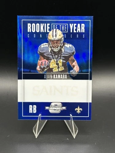2017 Panini Contenders Optic Rookie of the Year Blue /25 Alvin Kamara #ROY-10 RC