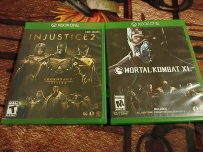 Injustice 2  Legendary Edition,Mortal Kombat XL  Xbox One