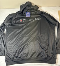 Champion Hoodie Black Men  s Big And Tall Size 4XL