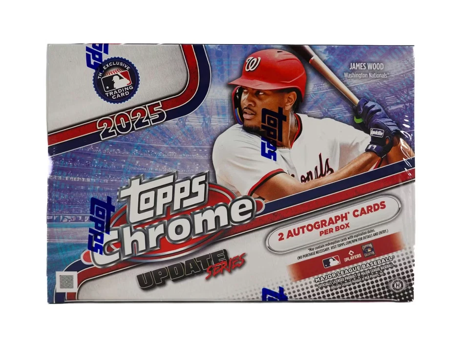 PYT #7418 - 6x 2025 Topps Chrome Update Series