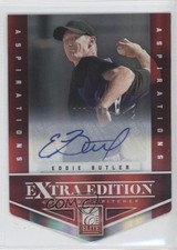 2012 Elite Extra Edition Aspirations Die-Cut Signatures Eddie Butler Auto 4n0