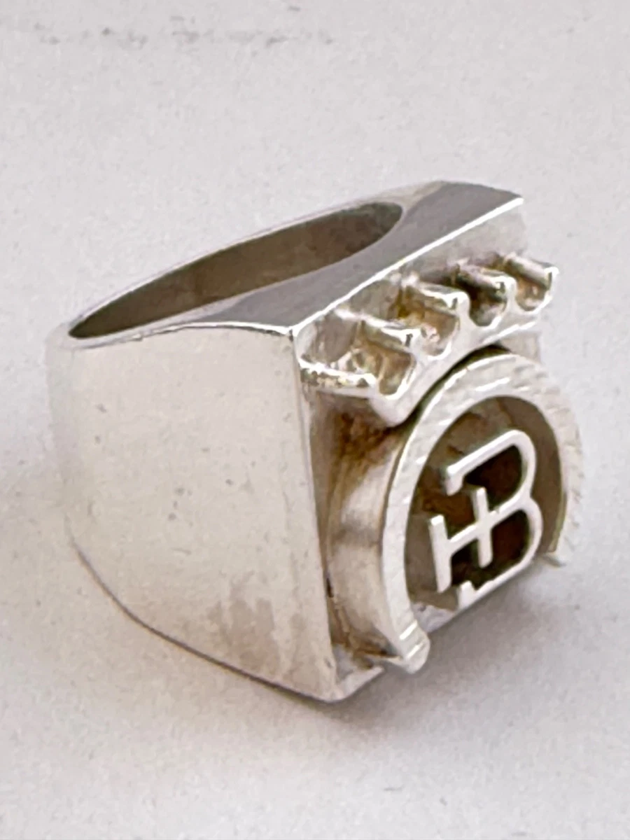 Acciaio Inox Ottagono Anello Sigillo, Massiccio Retro Perfetto Finitura