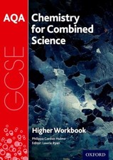Image of AQA GCSE CHEMISTRY FOR COMBINED SCIENCE by Lawrie Ryan Paperback Self Help