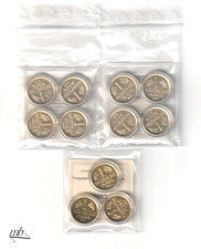 West Germany 11 x 1 D-Mark 1972, 1978, 1984 251