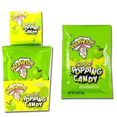 Warheads Sour Popping Candy Green Apple 9g | USA Amerika Import