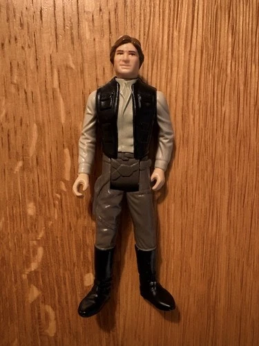 Vintage Kenner Star Wars 1984 HAN SOLO Trench Coat 3.75"  Action Figure Loose