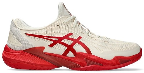 ASICS Court FF 3 Novak Cream Classic Red - 1041A522-968 | eBay
