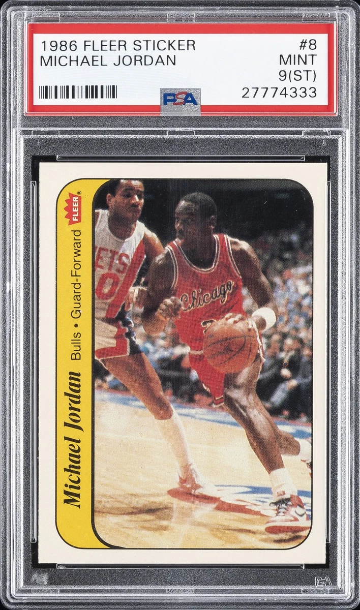 Las mejores ofertas en 1986-87 Fleer - Michael Jordan #8 | eBay