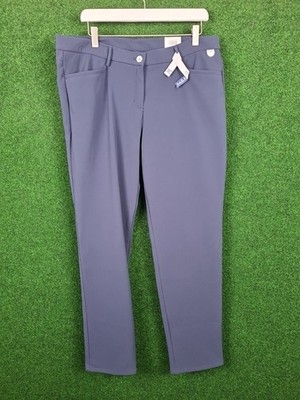 BRAX GOLF Clea X3 Flex Golfhose - Damen (Blau, 44, 90% Polyester & 10% Elastan)