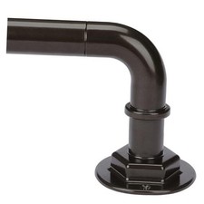 Barras de cortina para ventanas de 16 a 120 pulgadas, 16" to 120" Bronce